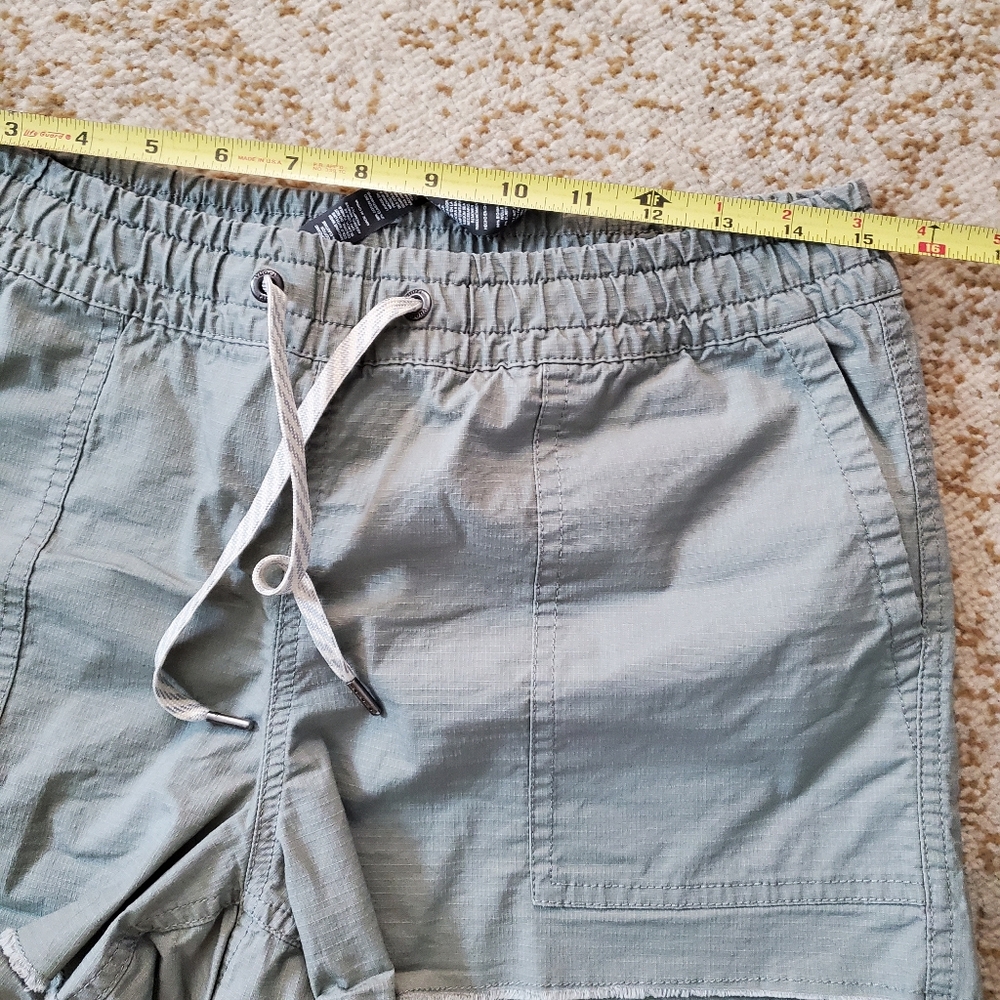 Vuori Ripstop Drawstring Stretch Cargo Shorts S - image 7